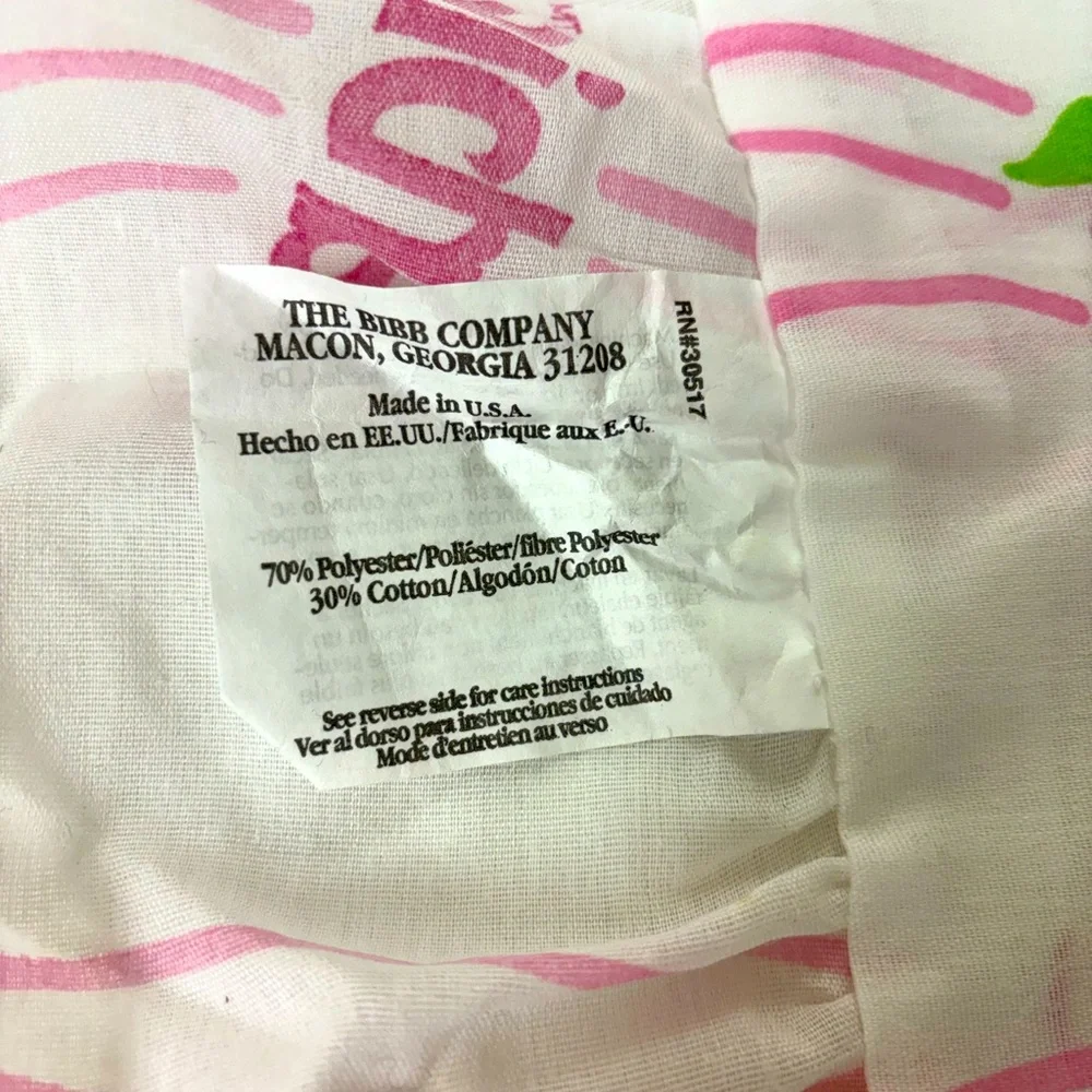 NWOT Vintage Barbie pillow sham standard size sham with ruffle edge